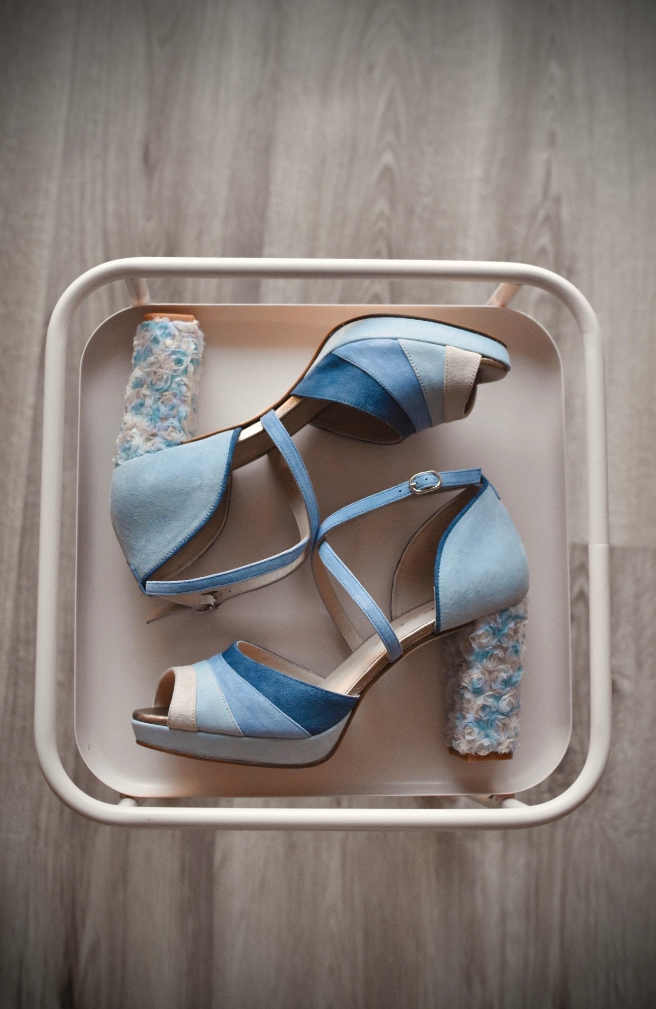 RAINBOW SWEET blue 95 - zapatos_novia