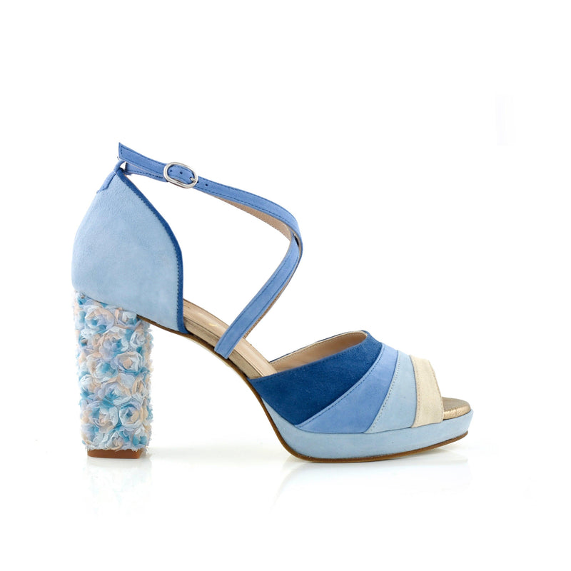 RAINBOW SWEET blue - Lomas-shoes