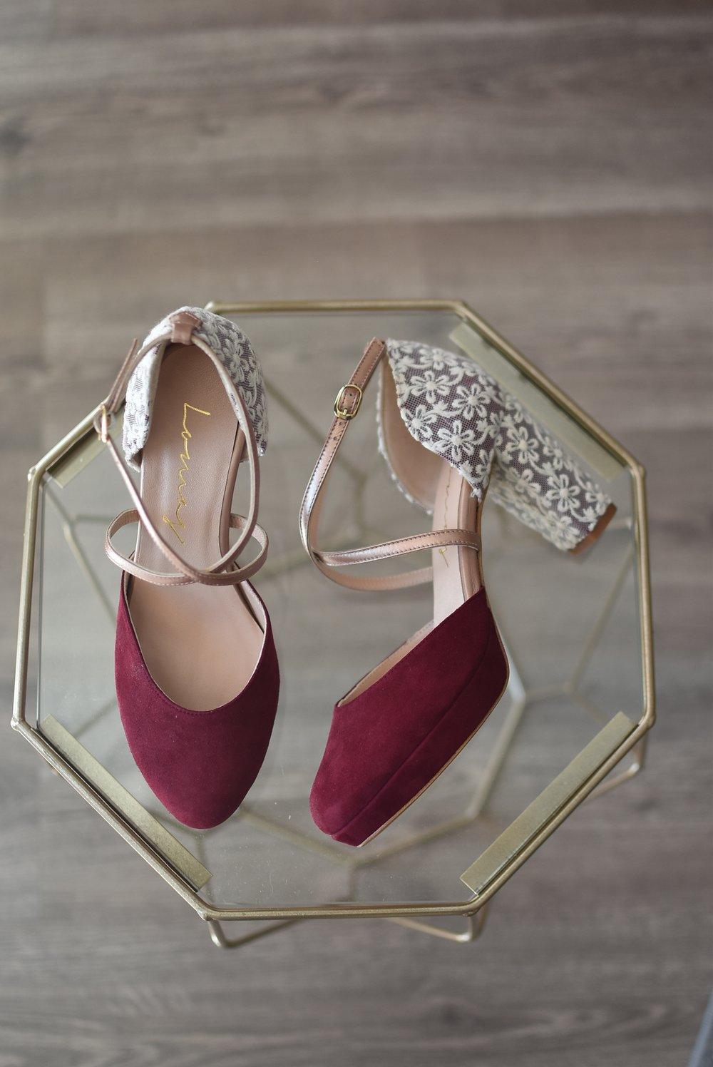 ROSALÍA cerrado Burdeos Marion petit - zapatos_novia