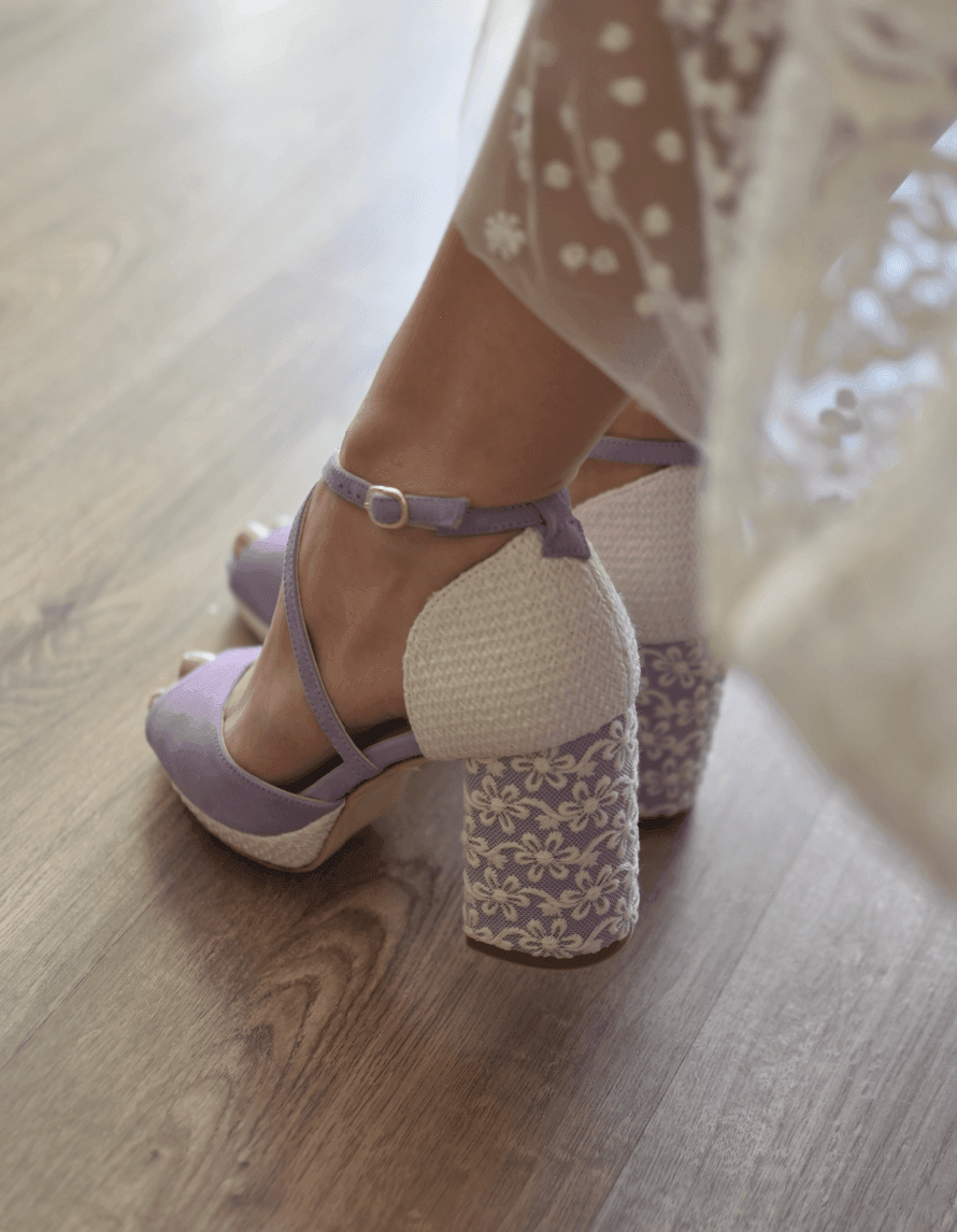 ROSALÍA lavanda Marion 85 - zapatos_novia
